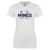 Thumbnail image for  Next Level Womens White Boyfriend Tee
