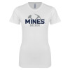 Thumbnail image for  Next Level Womens White Boyfriend Tee