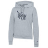 Thumbnail image for  Champion Womens Oxford Grey Powerblend Pullover Hood