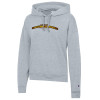Thumbnail image for  Champion Womens Oxford Grey Powerblend Pullover Hood