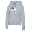 Thumbnail image for  Champion Womens Oxford Grey Powerblend Pullover Hood