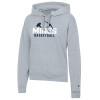 Thumbnail image for  Champion Womens Oxford Grey Powerblend Pullover Hood