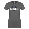 Thumbnail image for  Next Level Womens Charcoal Boyfriend Tee