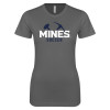 Thumbnail image for  Next Level Womens Charcoal Boyfriend Tee