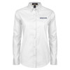 Thumbnail image for  Womens White Twill Button Down Long Sleeve