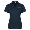 Thumbnail image for  Womens Navy Performance Fine Jacquard Polo