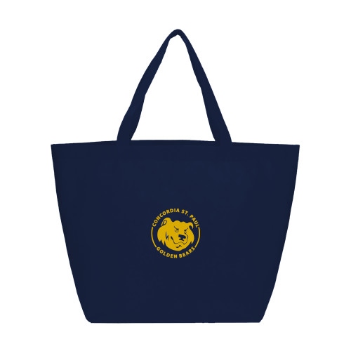  Yaya Non Woven Navy Shopper Tote - Concordia St. Paul Golden Bears Badge