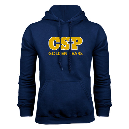  Navy Fleece Hoodie - CSP Golden Bears Stacked