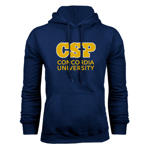  Navy Fleece Hoodie - CSP Concordia University