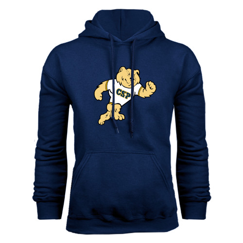  Navy Fleece Hoodie - Mascot