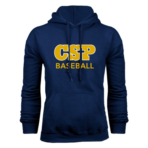  Navy Fleece Hoodie - Baseball