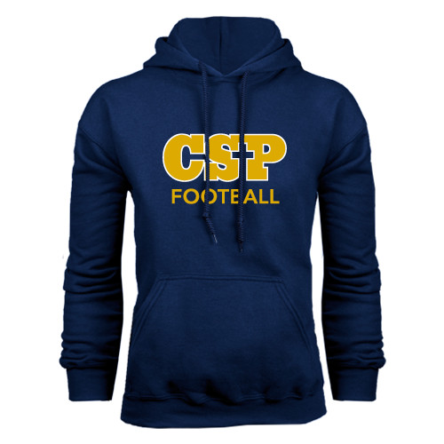  Navy Fleece Hoodie - Football