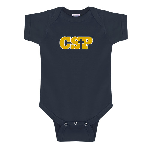  Navy Infant Onesie - Primary Mark