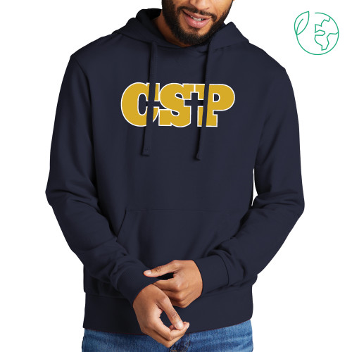  Allmade Navy Organic French Terry Pullover Hoodie - Primary Mark