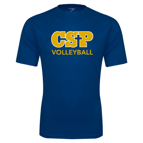  Navy Performance Tee - Volleyball