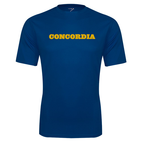  Navy Performance Tee - Concordia Wordmark