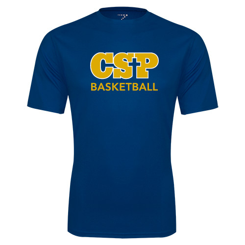  Navy Performance Tee - Basketball