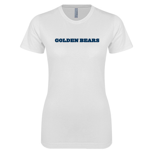 Main Image for  Next Level Womens White Boyfriend Tee