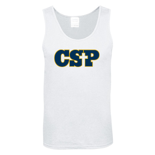 White Tank Top - Primary Mark