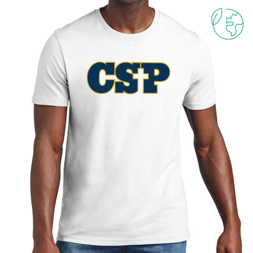  Allmade White Organic Cotton Tee - Primary Mark