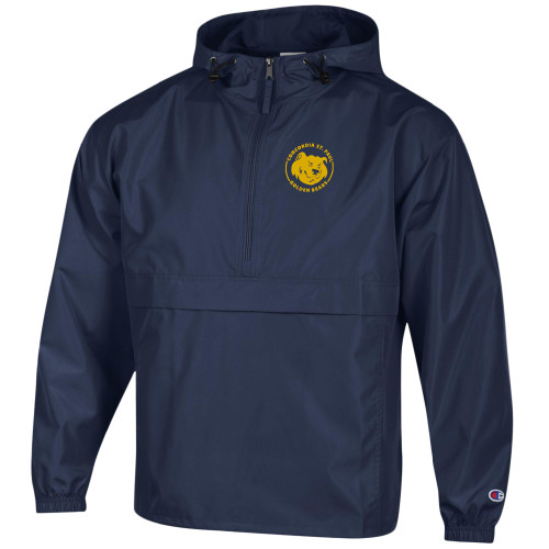  Champion Navy Packable Jacket - Concordia St. Paul Golden Bears Badge