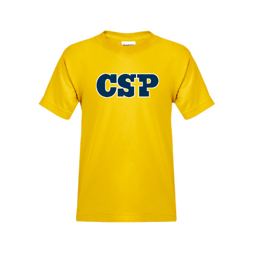  Youth Gold T-Shirt - Primary Mark