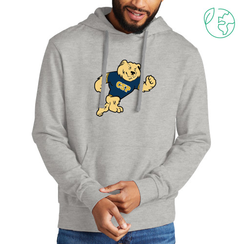  Allmade Light Grey Organic French Terry Pullover Hoodie - Mascot
