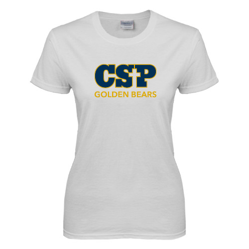 Main Image for  Womens White Short Sleeve Tee