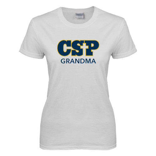 Main Image for  Womens White Short Sleeve Tee