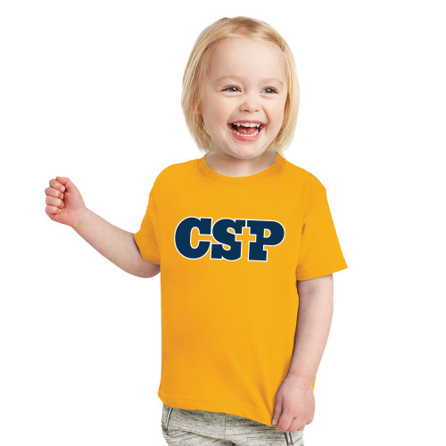  Toddler Gold T Shirt - Primary Mark