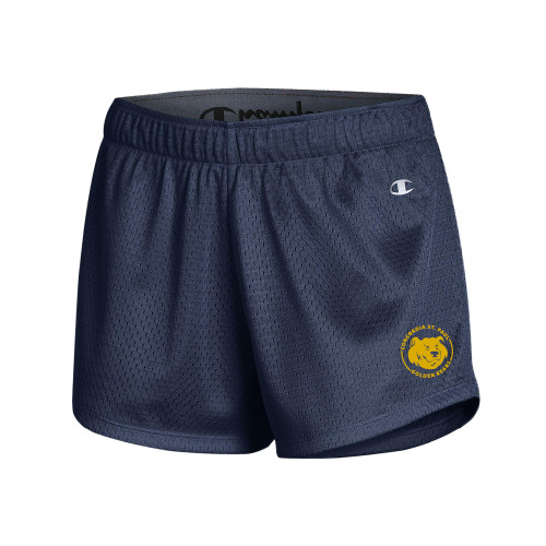  Champion Womens Navy Mesh Short - Concordia St. Paul Golden Bears Badge