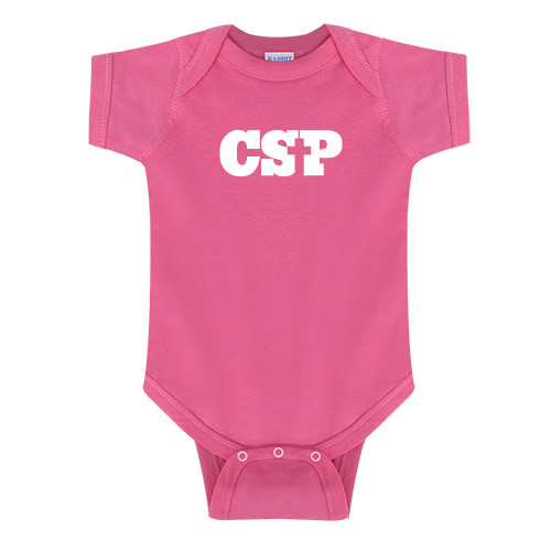  Fuchsia Infant Onesie - Primary Mark