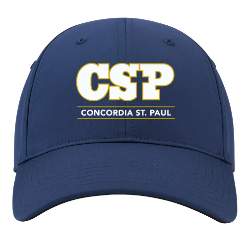  Callaway Performance Navy Front Crest Hat - CSP Concordia St. Paul Stacked