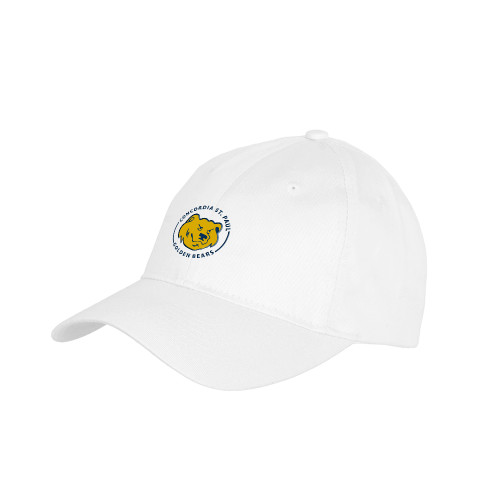  Youth White Pro Style Hat - Concordia St. Paul Golden Bears Badge