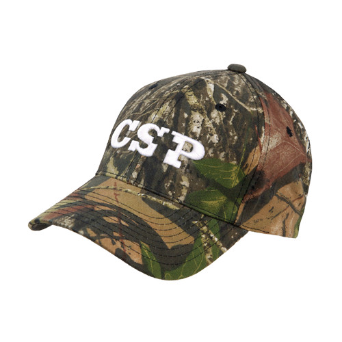  Mossy Oak Camo Structured Adjustable Cap - Primary Mark Tone