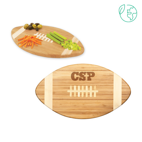  Touchdown Football Cutting Board - CSP Wordmark Engraved