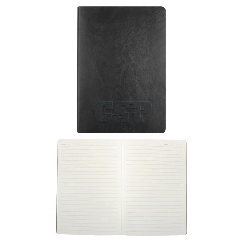  Fabrizio Black Soft Cover Journal - Primary Mark Engraved