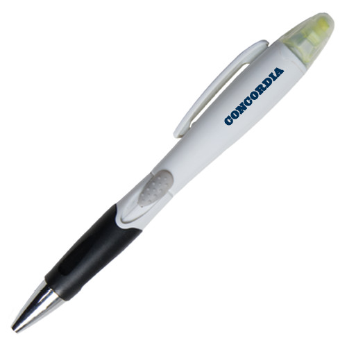  Blossom White Pen/Highlighter - Concordia Wordmark