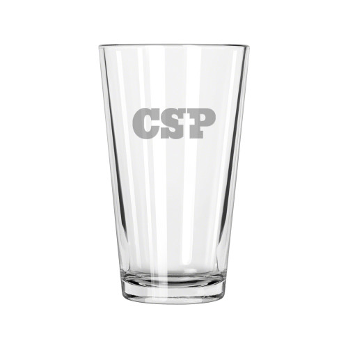  Libbey Glass 16oz - CSP Wordmark Engraved