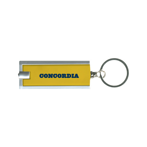  Turbo Gold Flashlight Key Holder - Concordia Wordmark