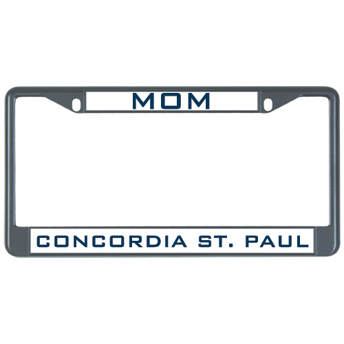  Mom Metal License Plate Frame in Black - Mom
