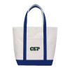 Thumbnail image for  Contender White/Navy Canvas Tote