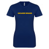 Thumbnail image for  Next Level Womens Navy Boyfriend Tee