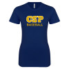 Thumbnail image for  Next Level Womens Navy Boyfriend Tee