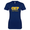 Thumbnail image for  Next Level Womens Navy Boyfriend Tee