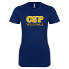 Thumbnail image for  Next Level Womens Navy Boyfriend Tee