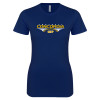Thumbnail image for  Next Level Womens Navy Boyfriend Tee