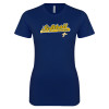 Thumbnail image for  Next Level Womens Navy Boyfriend Tee
