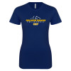 Thumbnail image for  Next Level Womens Navy Boyfriend Tee