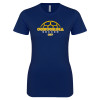 Thumbnail image for  Next Level Womens Navy Boyfriend Tee